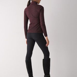 White House Black Market Mesh turtleneck